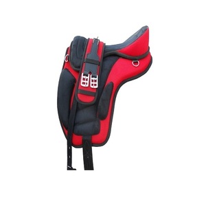 Silla de Montar Inglesa Ligera Freemax, la Mejor Silla de Doma Clásica y Western sin Arbol, con Cuero Sintético para Montar a Caballo - Product Image 6