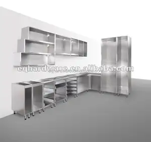 Specialized Kitchen 304 Stainless Steel Wall Corner Cabinet