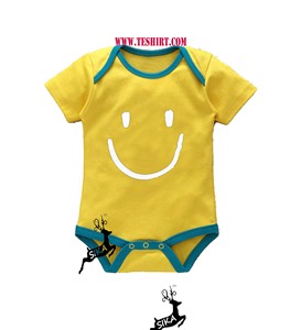Mameluco de Algodón Orgánico de Diseño Personalizado, Body con Cuello Envolvente, Mameluco de Algodón Orgánico con Estampado Personalizado, Venta de Mameluco para Bebé OEM - Product Image 6