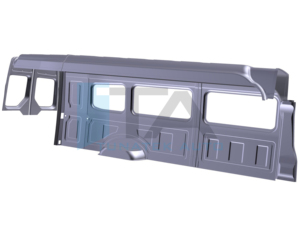 Embellecedor interior de ABS, piezas sin puerta corredera, canal de aire, techo, TGE L5H3 L4H3 - Product Image 2