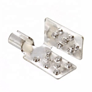 銀メッキ銅を使用したヒートフィルムクランプ端子コネクタ - Product Image 1