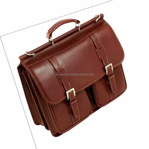 Handmade Da Chính Hãng Máy Tính Xách Tay Túi Da Satchel Cặp Tài Liệu Túi Da Messenger