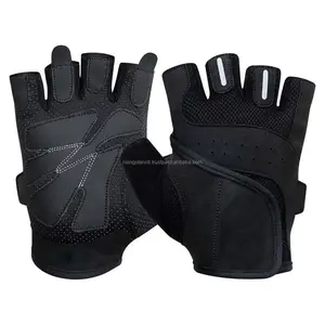 Sonder anfertigung Großhandels preis Silicon Grip Palm Gym Gewichtheben Handschuhe Fitness handschuhe Gym Handschuhe
