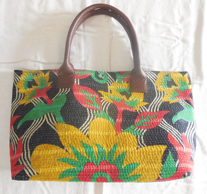 Indio Vintage bolso Kantha bolsas de mano - Product Image 1