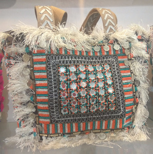 Diseñador Hobo bohemio señoras bolso de hombro tela ecológica noche playa gitana Vintage moda patrón personalizado-venta al por mayor gratis - Product Image 2