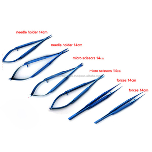 Gunting Bedah Mikro <span class=keywords><strong>Set</strong></span> Alat Bedah Gunting Bedah Mikro - Product Image 2