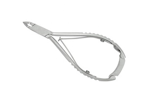 Professional Cuticle Nipper Double Spring with <b>Lock</b> Nghia Style Cuticle Nipper extra sharp Made with High Grade Stainless Steel. - Product Image 5