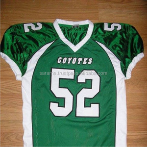 Maglia da Football americano di migliore qualità maglia da calcio in poliestere Design gratuito maglia rossa <span class=keywords><strong>americana</strong></span> con cuciture pulite - Product Image 3
