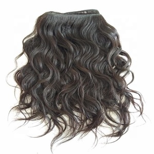 Nandee 10A Extensions de Cheveux Indiens Brésiliens Vierges de Vison Remy Faisceaux à Cuticule Alignée avec Livraison DHL Gratuite Vague Naturelle - Product Image 2