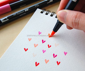 Tombowabt ปากกาแปรงคู่พร้อมปลายแปรงที่ยืดหยุ่นและปลายปากกาสำหรับตัวอักษรมือภาพประกอบและงานศิลปะสีน้ำ - Product Image 4