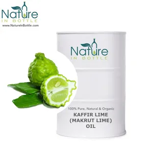 Óleo essencial kaffir lime peel | citrus hystrix | makrut lime-100% óleos essenciais orgânicos e naturais-preço por atacado