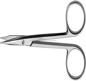 Manual médico de acero inoxidable de alta calidad certificado CE Clase I vestidor quirófano quirúrgico tijeras para tendones Blunt 11 cm - Product Image 1
