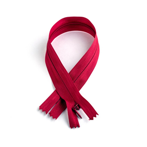 High Quality Invisible Open-end Auto Lock Nylon Zipper for Garments - Product Image 1