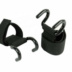 Freins de sport, crochets d'haltérophilie de puissance de qualité supérieure pour les tractions, la sangle de poignet avec crochet, l'haltérophilie, l'entraînement de gymnastique - Product Image 4