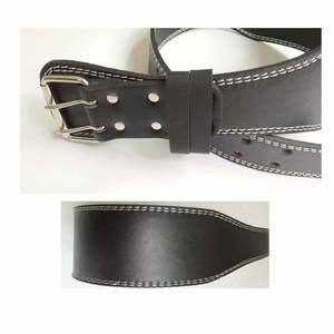 Cinturón de levantamiento de pesas de cuero PU para gimnasio, soporte de espalda ancha para Fitness, etiqueta privada OEM, venta al por mayor - Product Image 4