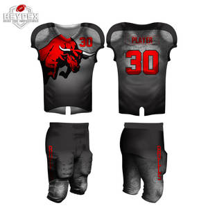 Uniformes personalizados de ropa de fútbol americano hechos en Pakistán para jugadores de fútbol - Product Image 3