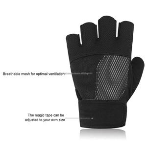 Gants de fitness sans doigts antidérapants en microfibre Gants de gymnastique - Product Image 2