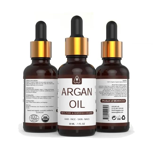 มาตรฐานเกรดเครื่องสำอางโมร็อกโก Argan น้ำมันสำหรับผิวในราคาที่เหมาะสม