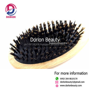 Cepillo de pelo de paleta de madera de alta calidad al por mayor con logotipo personalizado - Product Image 2