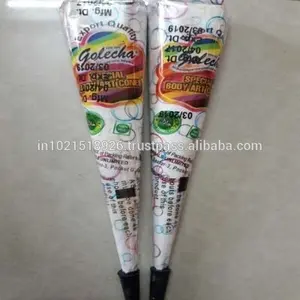 Tabung Tato Putih Henna Sementara Kustom Produk Baru 2022