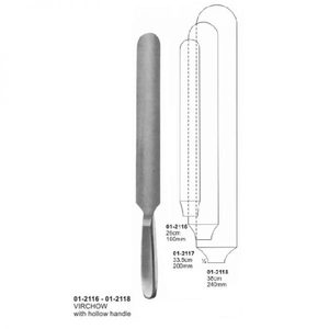 Virchow khám nghiệm tử thi dao với gỗ xử lý thép không gỉ mahersi - Product Image 3