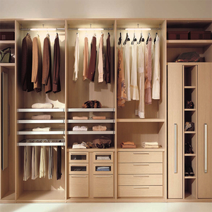 Prima MDF Walk in Closet Wooden <strong>Wardrobe</strong> Solid Wood Indoor Wall <strong>Wardrobe</strong> Bedroom Furniture <strong>Storage</strong> <strong>Unit</strong> - Product Image 5
