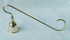 Abatidor de velas de latón de imitación antiguo elegante, chapado en oro pulido para decoración del hogar o vajilla de Hotel, artesanías de Metal - Product Image 3