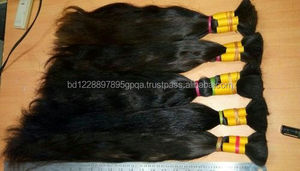 Extensions de cheveux humains brésiliens vierges couleur naturelle, vente en gros, qualité 7a, non traités, couleur naturelle, vente en gros - Product Image 4