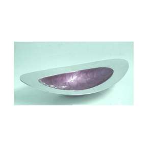 Plateau ovale en fonte d'aluminium de haute qualité émail bol de service décoratif prix de gros bol à salade - Product Image 2