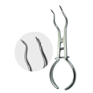 Pinzas de abrazadera de presa de goma Brewer 175mm Instrumentos quirúrgicos y dentales Proveedores de Alibaba Mahersi - Product Image 5