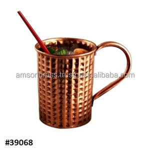 High Standard Custom Double Vacuum Copper <b>Mule</b> <b>Mug</b> Antique Hammered Solid Copper <b>Moscow</b> <b>Mule</b> <b>Mug</b> Copper <b>Mug</b> - Product Image 3