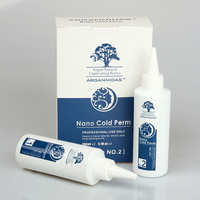 Loción y Crema para Permanente en Frío Orgánica Nano Arganmidas, Grado Superior, Uso Profesional en Salón, 150ml*2, 100 Unidades MOQ, Venta al Por Mayor OEM