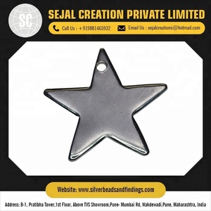 Encantos grabados de corazón inflado de plata esterlina disponibles a un precio increíblemente mayorista del vendedor y proveedor indio - Product Image 2