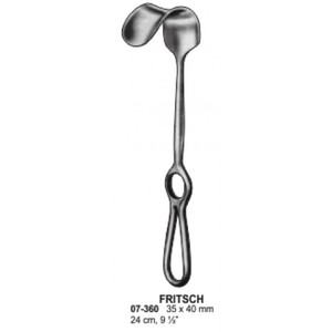 Retracteur FRITSCH 24CM, instrument chirurgical manuel en acier inoxydable, certifié CE, garantie à vie, fabriqué au Pakistan - Product Image 5
