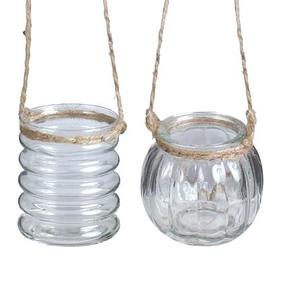 Verre votif suspendu avec JUTE VOTIVE, nouveau STYLE de bougie en verre votif incroyable bougie en verre VOTIVE - Product Image 6