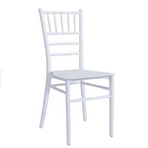 Venta caliente restaurante apilable blanco Silla de jardín al aire libre/banquete Hotel boda PP silla de plástico
