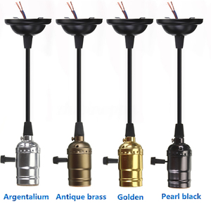 Đui Đèn E27 Với Công Tắc Retro Dây Tóc Edison Bóng Đèn Mặt Dây Chuyền Cổ Điển Đui Đèn - Product Image 5