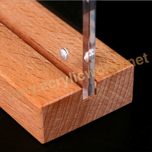 Soporte Vertical para señal de acrílico, 8,5x11 - Product Image 6