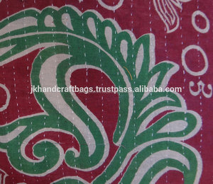 Indian Traditional Home Decorative Vintage Cotton Sari <b>Cushion</b> Cover - Product Image 3