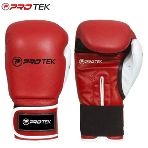 Guantes de cuero PU Premium cómodos y personalizados, equipo de entrenamiento de alta calidad para artes marciales y boxeo - Product Image 2