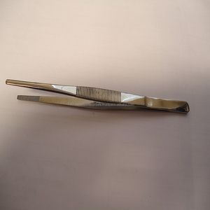 Pinzas de tejido de pulgar quirúrgico de acero inoxidable de alta calidad, fórceps, fuente de alimentación Manual para uso en sala médica - Product Image 3