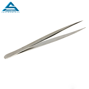 Pinzas de extensión de pestañas con recubrimiento en polvo de alta calidad de acero inoxidable con pinzas profesionales de logotipo privado - Product Image 5