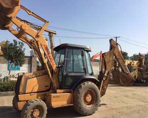 Terletak Di Shanghai Memakai Kasus Backhoe 580L, Kasus 580 Backhoe Loader