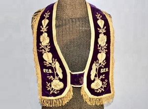 เครื่องราชอิสริยาภรณ์เมสัน ระดับ 32 องศา แบบสกอตติชไรต์ สร้อยคอทองคำ กำมะหยี่สีดำ/เครื่องราชอิสริยาภรณ์เมสัน ระดับ 33 องศา แบบสกอตติชไรต์ สร้อยคอ - Product Image 4