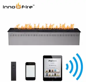 Автоматический камин с биоэтанолом Inno living Fire, 48 дюймов, 1,2 м, Alexa/Wi-Fi