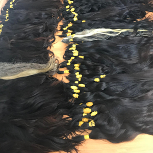Ivirgo Hair Supply ofrece extensiones de cabello Remy de Vietnam Virgen sin procesar cabello humano liso natural a granel - Product Image 1