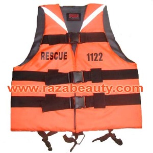 Gilets de sauvetage et vestes de natation en matériau parachute respirant et imperméable, respectueux de l'environnement - Product Image 5