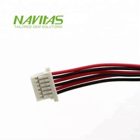 Câble électronique isolé en PVC Navitas OEM 2,0 mm 16 broches vers 1,0 mm 8 broches pour équipement industriel