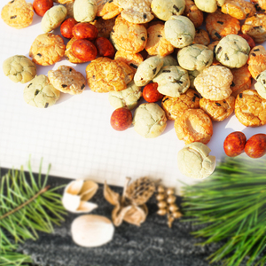 ISO2200 HACCP Verifizierte verschiedene Snacks knusprige, gemischt beschichtete Erdnüsse