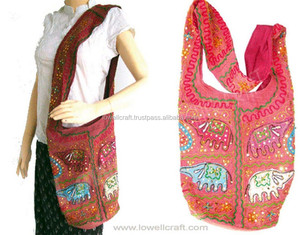 GUJRATI เย็บปักถักร้อยออกแบบกระเป๋าสะพายไหล่ - Product Image 1